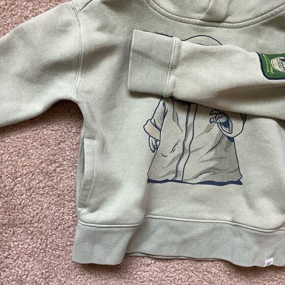 Star Wars Baby Gap Kids Yoda Hoodie 3 Years Toddler Has Pockets - Picture 4 of 6